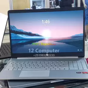 Brand New  Hp Notebook 15AMD RADEOM GRAPICS Ryzen 5 5500 USeries 11th Generation its ultr in Ethiopia